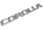 Embleem “COROLLA“ op achterklep Corolla (E12) & Corolla Verso (R1) Origineel nieuw 