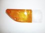 Knipperlichtglas rechts Corona Mark II (X1/2) ‘73 oranje/wit Origineel nieuw