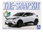 Bouwdoos/bouwpakket Toyota C-HR schaal 1:32 Merk: Aoshima Kleur: Zwart