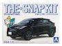 Bouwdoos/bouwpakket Toyota C-HR schaal 1:32 Merk: Aoshima Kleur: Wit