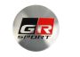 Naafdopstickerset Toyota GR-Sport kleur: zilver Nieuw