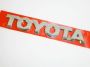 Logo “TOYOTA“ op achterklep Avensis (T25) ‘03-‘09 Origineel nieuw
