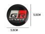 Naafdopstickerset Toyota GR-Sport kleur: zwart Nieuw