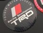 Naafdopstickerset TRD (Toyota Racing Development) carbon Nieuw